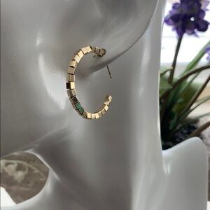 Elegant Gold Hoop Earrings